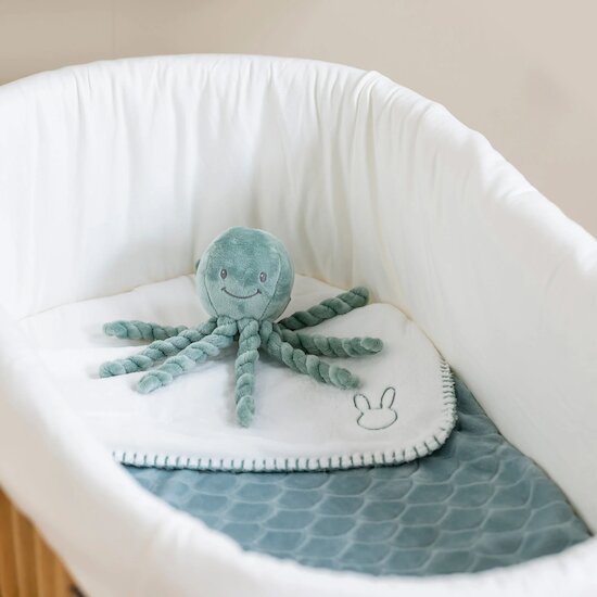 Lapidou Peluche Pieuvre   Vert de Gris        de               Nattou