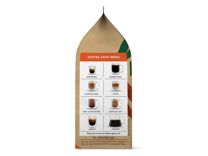 NEO by Nescafé Dolce Gusto Kaffee-Pods Lungo 12 Portionen Pads für die Nescafé Dolce Gusto NEO Kaffeemaschine von Delonghi