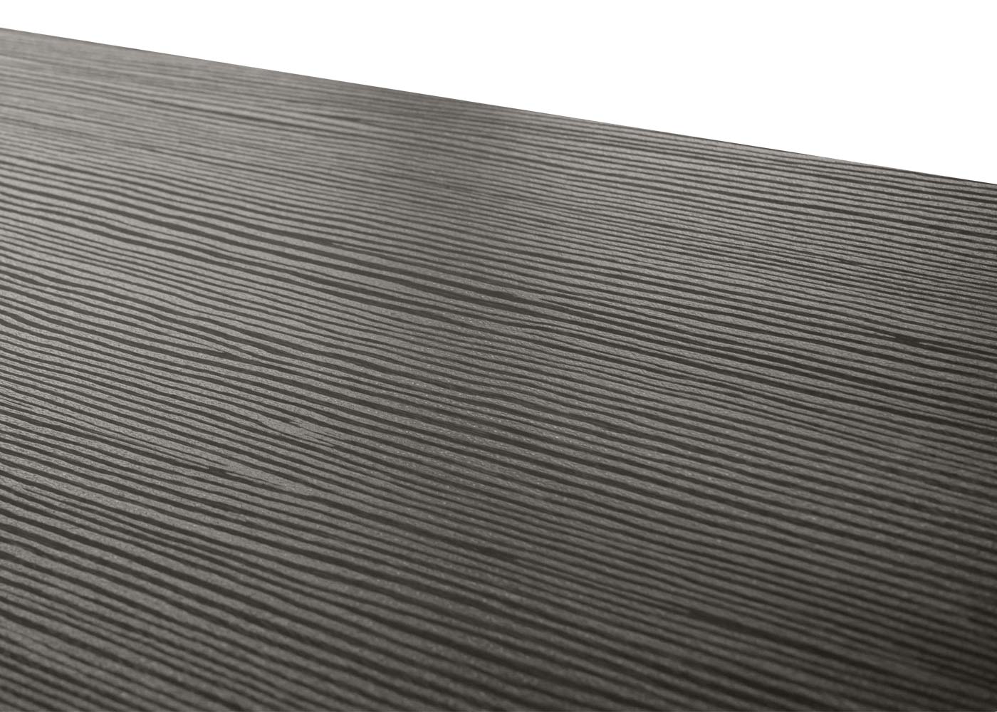 Esszimmertisch Terni, Tisch Esstisch, Edelstahl 3D-Struktur 160x90cm ~ Dunkle Eiche-Optik