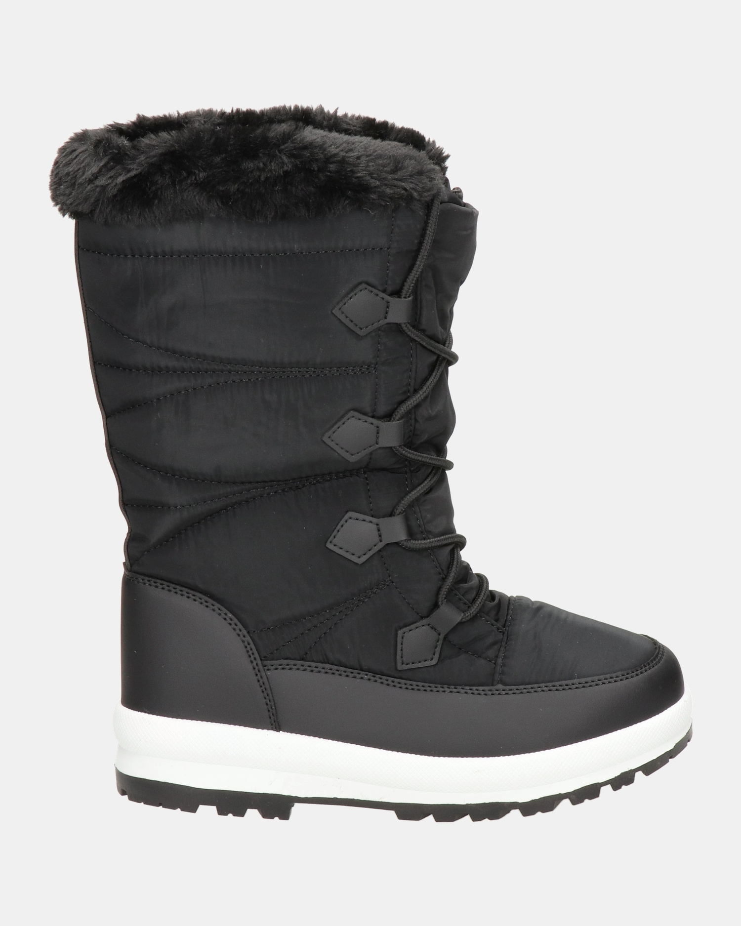 Snow Fun Snowboots  - zwart