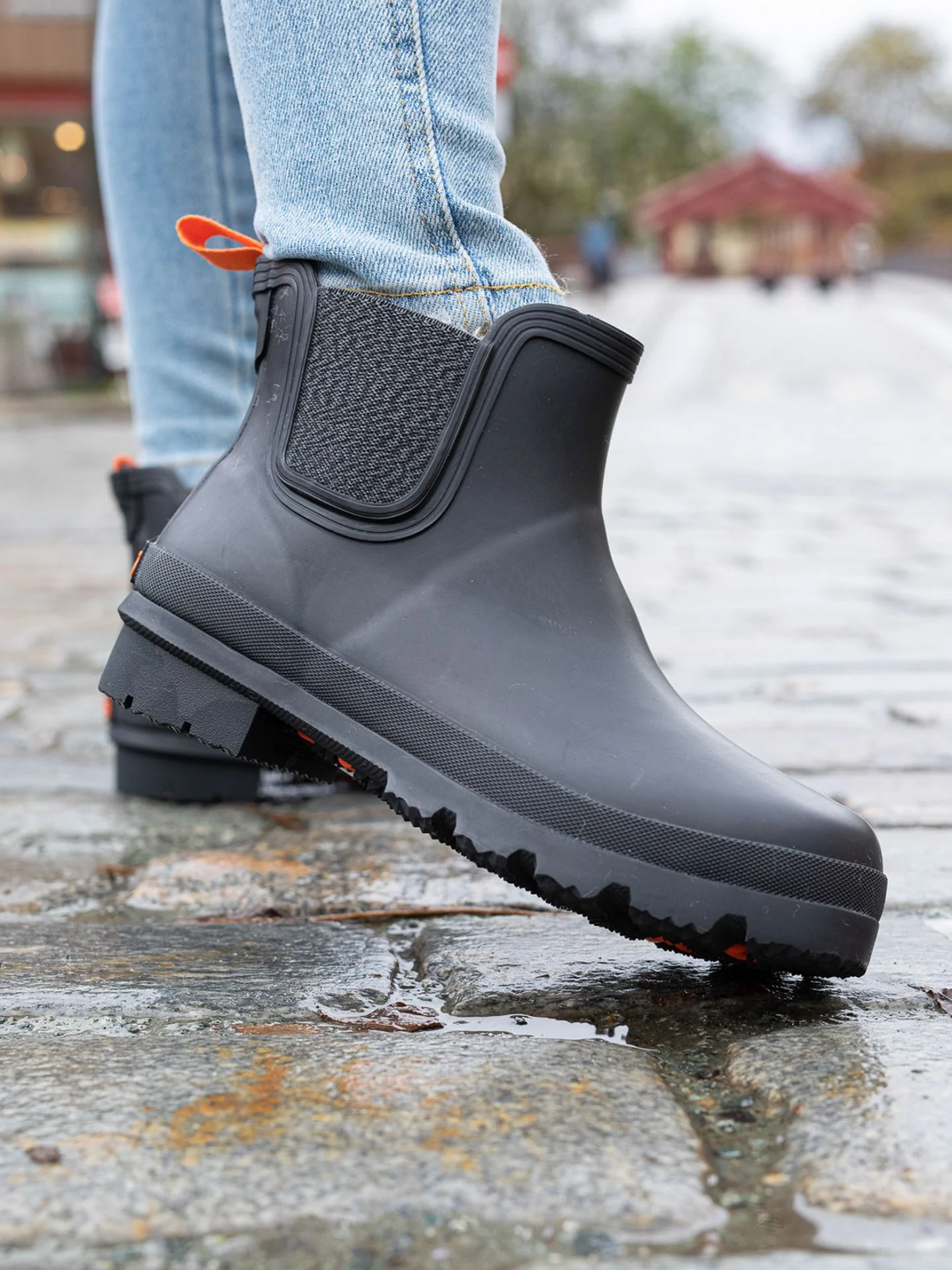 Charlie Fur Rain Boot