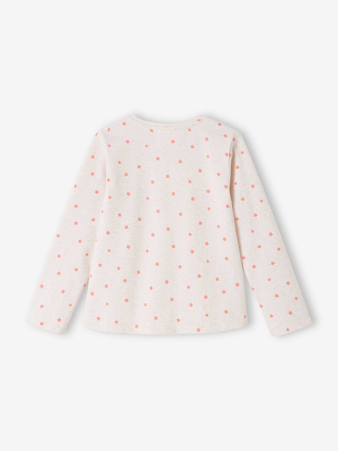 Camiseta infantil feminina da Skye da Patrulha Canina®, bege mesclado