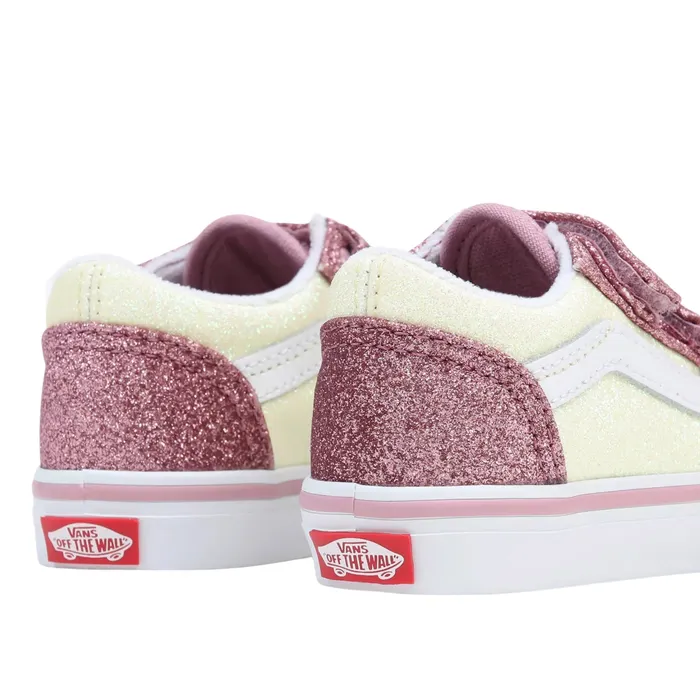 Vans Old Skool V Glitter Two Tone Sneakers Junior