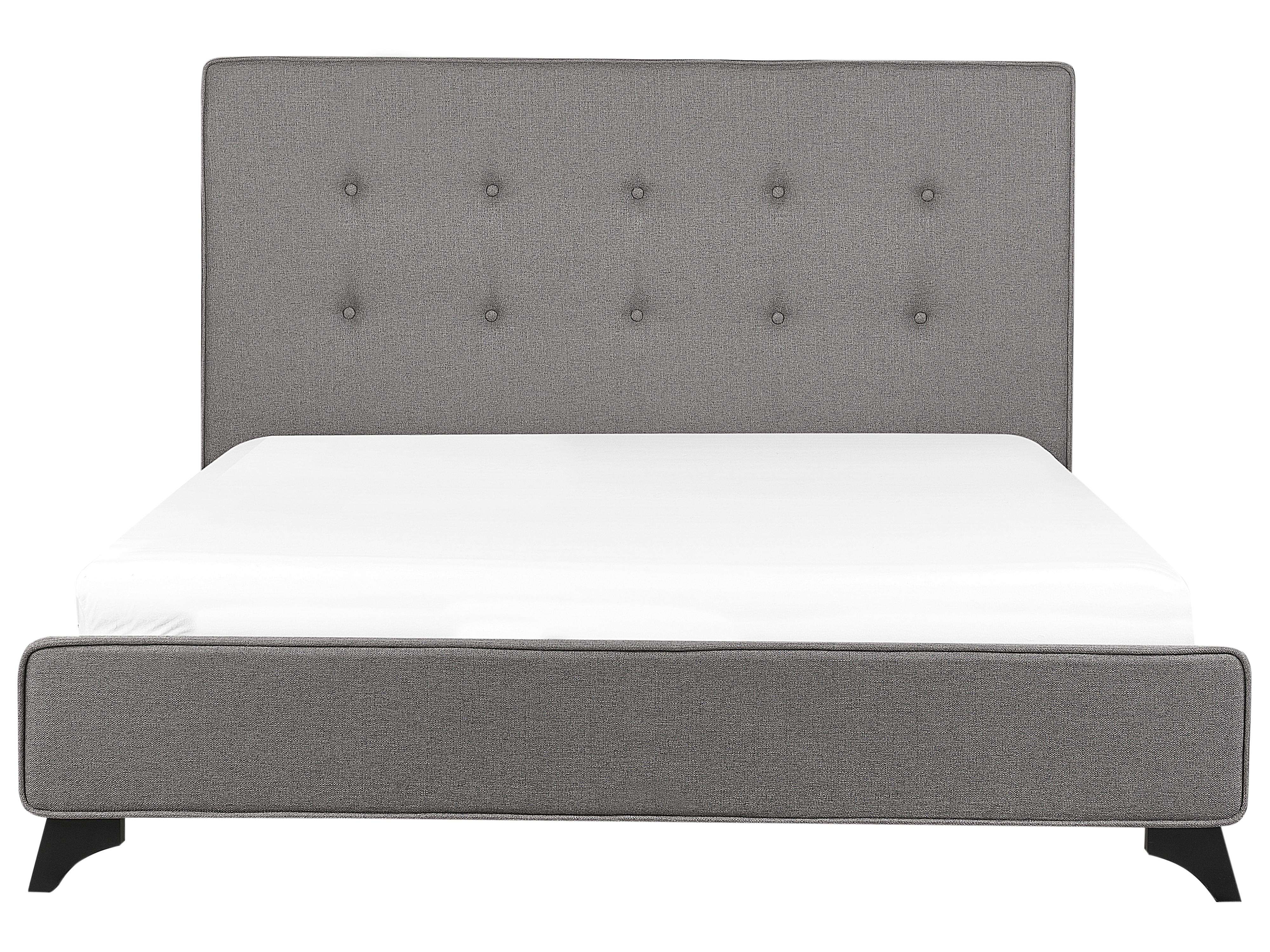 Bed Stof AMBASSADOR 140 x 200 cm Grijs