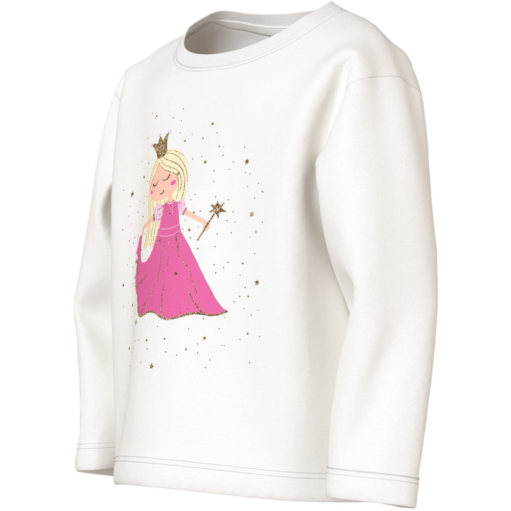 Køb Name It Cloud Dancer Princess Nmfveen Ls Nreg Top