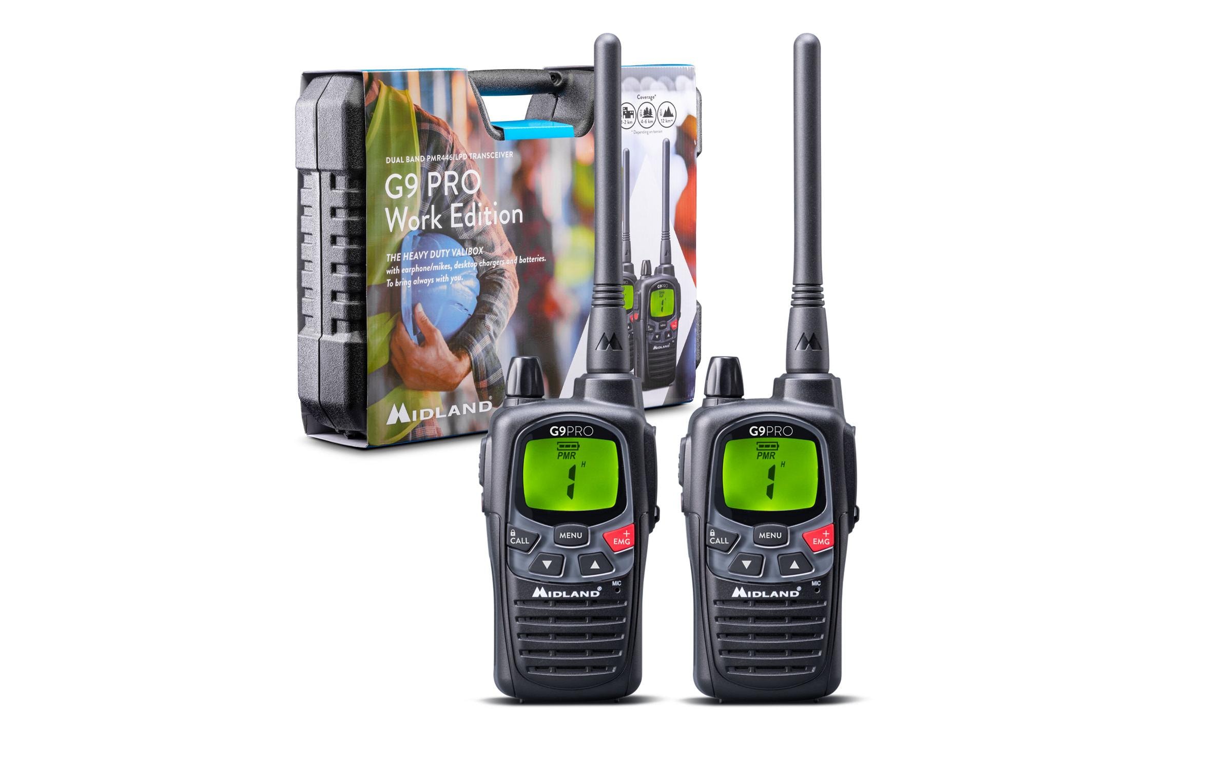 Funkgerät G9 Pro, 2er Set<br>Handfunkgeräte-Set