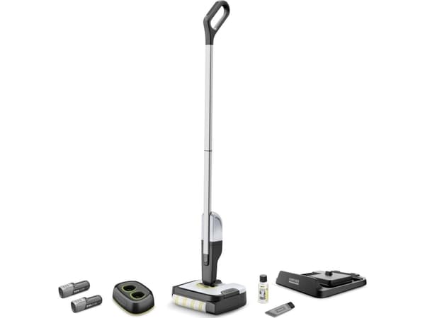 Karcher MOP ELEKTRISK elektrisk mopp. KARCHER FC 2-4 Batterisett DUO