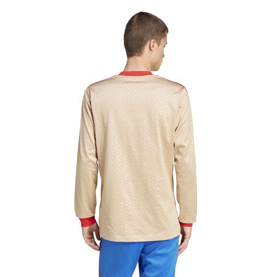 adidas Originals Maillot d'Entraînement Trefoil DB - Beige/Rouge