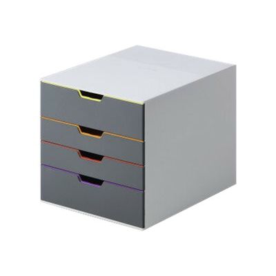 Durable Varicolor - Module de classement 4 tiroirs - multicolore