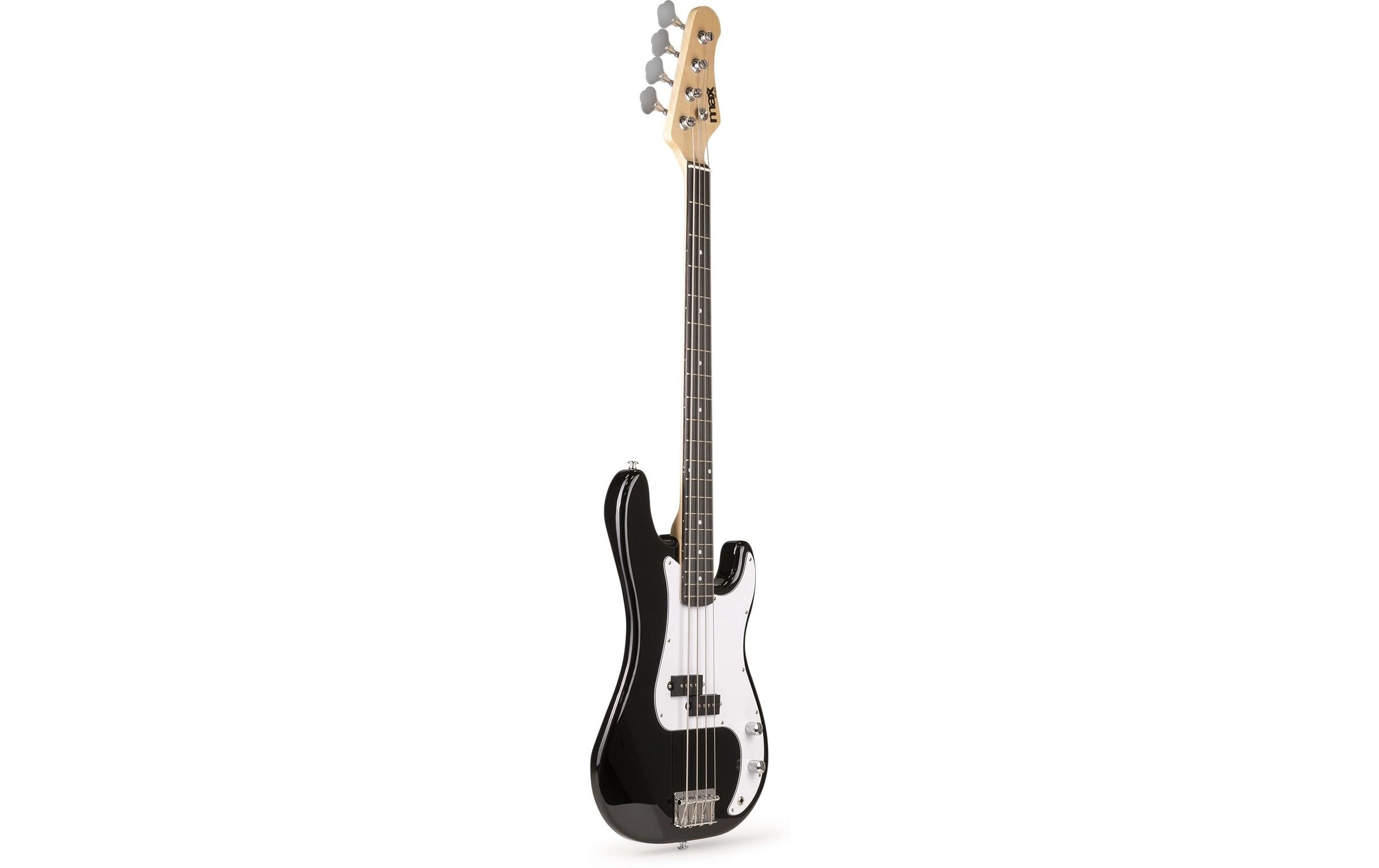 E-Bass GigKit Schwarz<br>Bass Gitarrenset