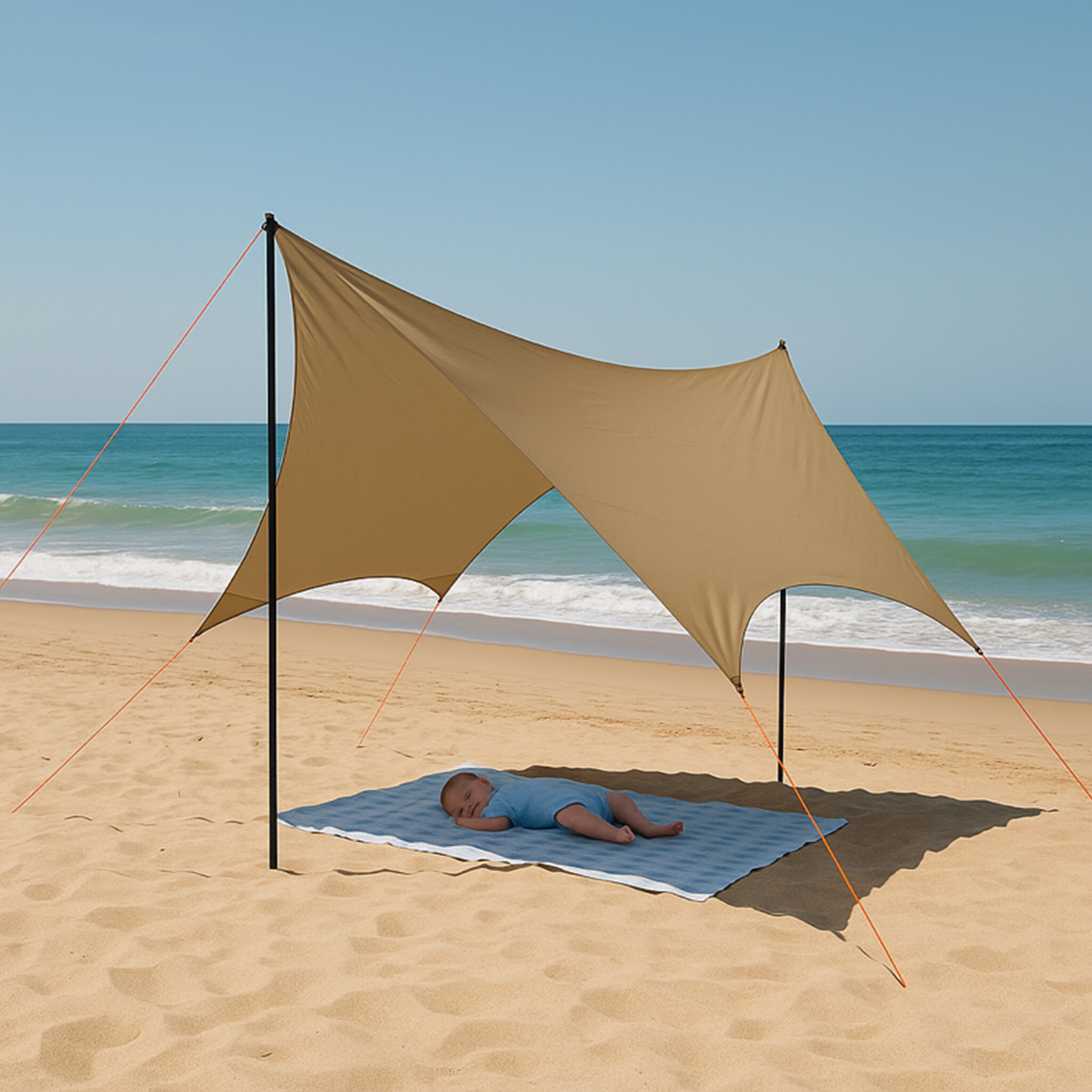 CUHOC waterdichte tarp - 300 x 300 x 220 cm