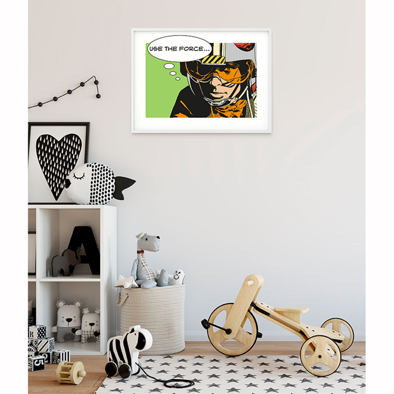Wandbild STAR WARS CLASSIC - bunt - 70x50 cm