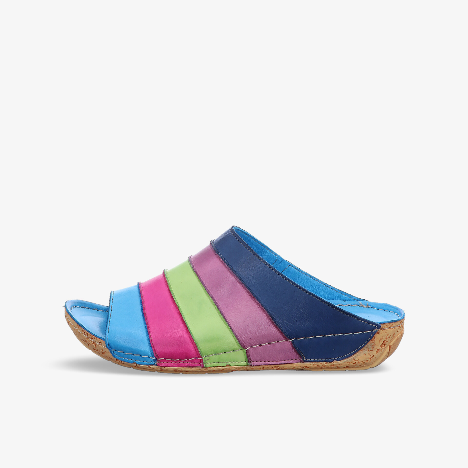 Gemini Damen Pantoletten blau