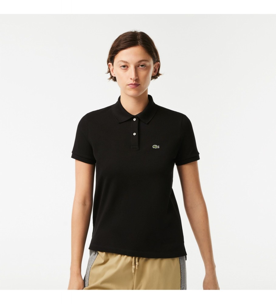 Polo Lacoste Classic Fit preta