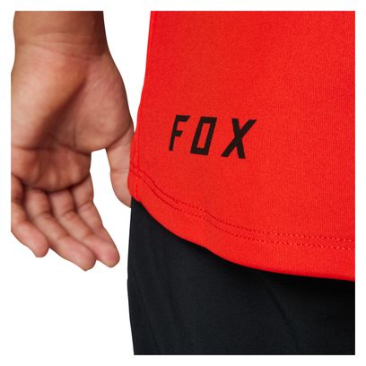 Maillot Manches Courtes Fox Ranger Enfant Rouge