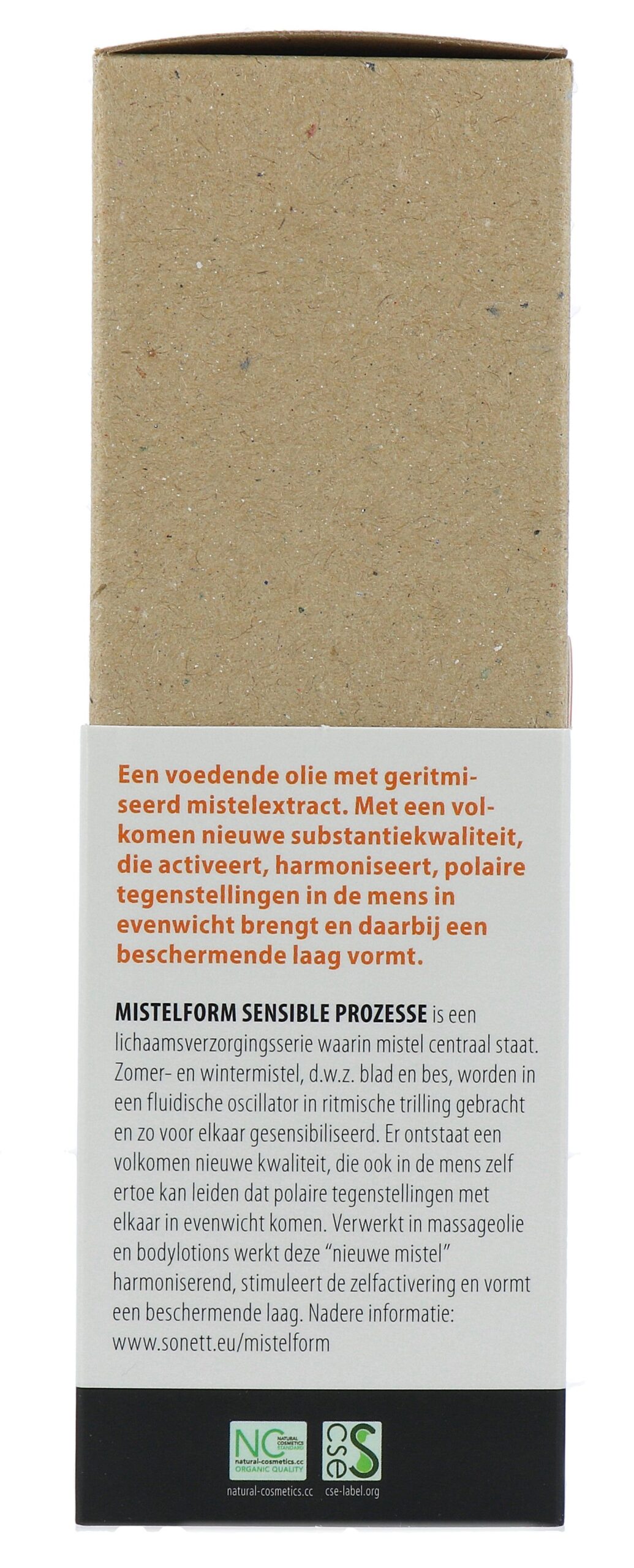 Sonett Mistelform Lichaams- en Massageolie Mirte & Oranjebloesem (145 ml)