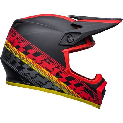 Casque cross Bell MX-9 MIPS OFFSET 2023 - Noir / Rouge