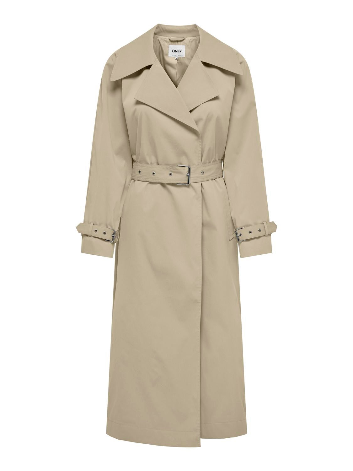 ONLAPRIL Trenchcoat White Pepper
