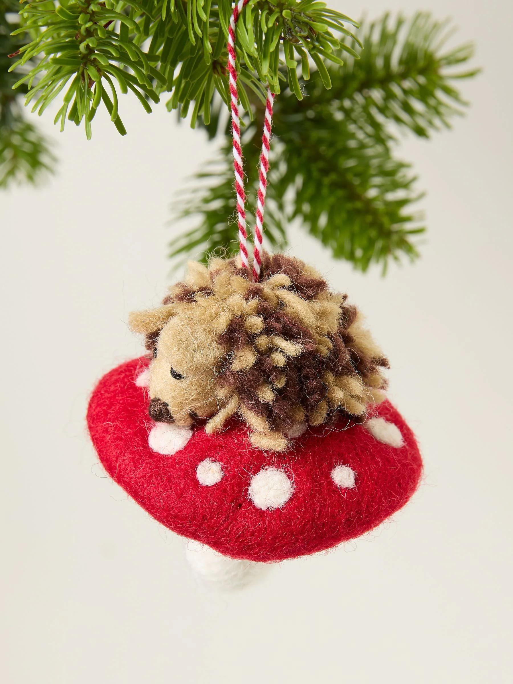 FatFace Felt Hedgehog Decoration