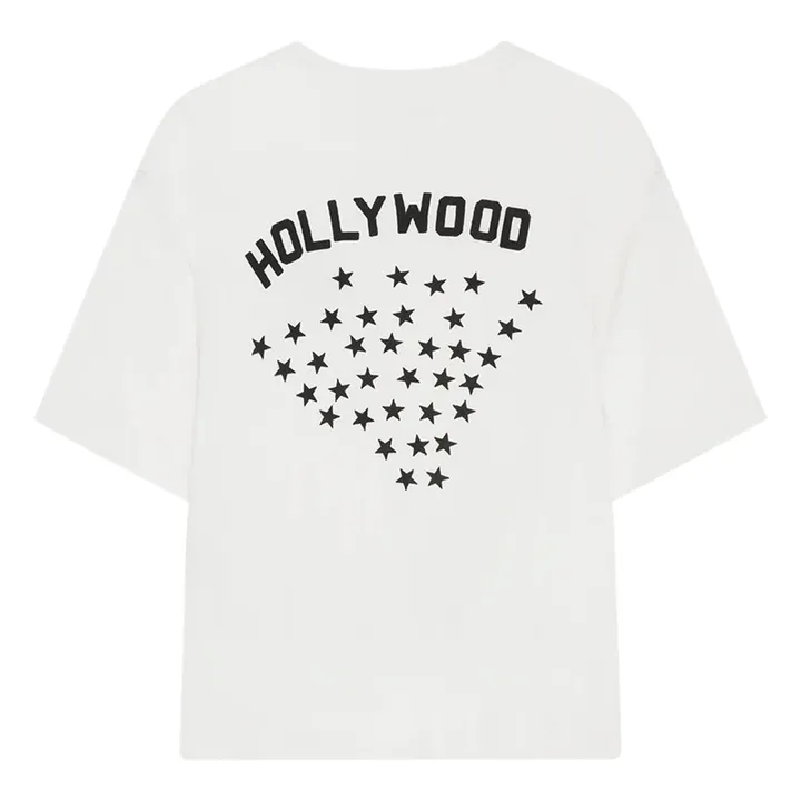 Anine Bing T-shirt Louis Hollywood | Ivoire