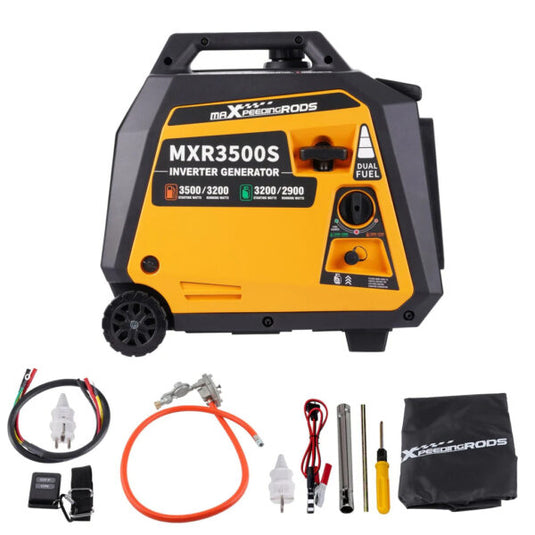 MaXpeedingrods Benzin & LPG Dual Fuel 3,5kw Stromerzeuger