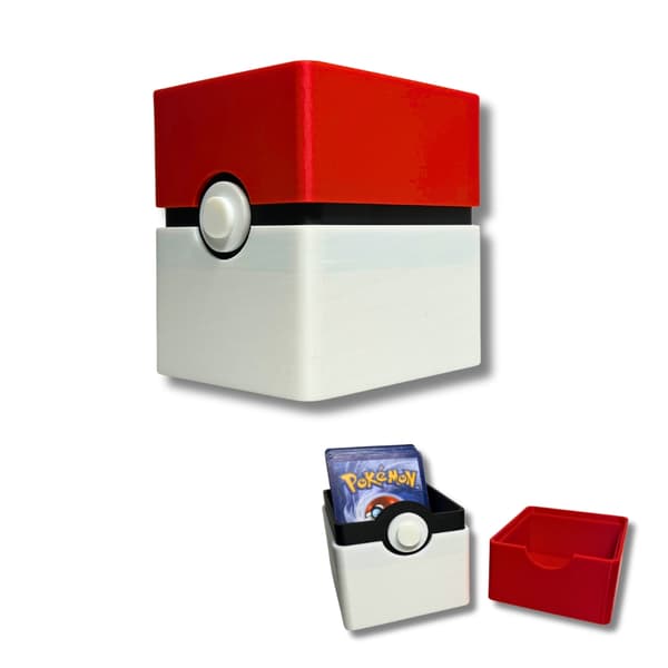 Pokemon Pokeball 100 cards holder box