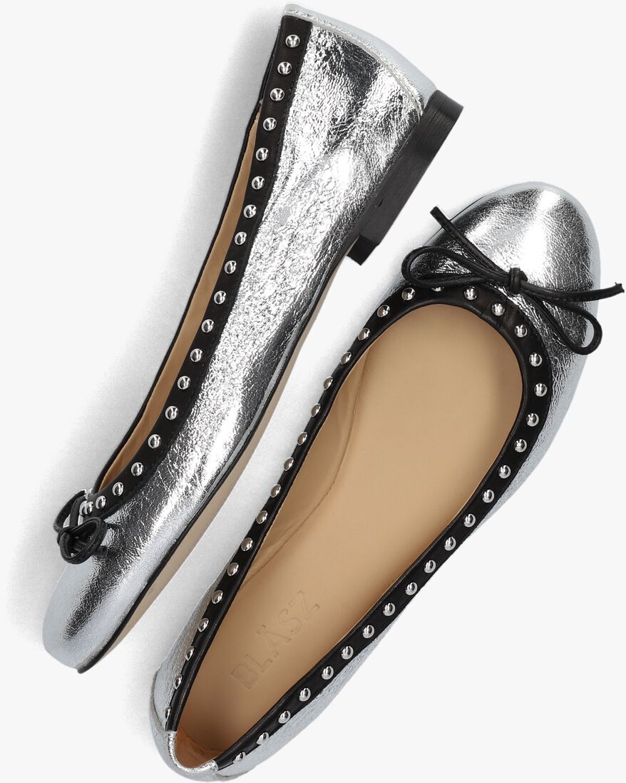 BLASZ zilveren blasz ballerina's 17600110