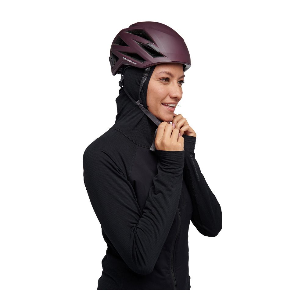 Black Diamond COEFFICIENT LT HYBRID HOODY - Sweat Femme black