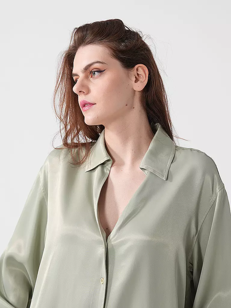 AMERICAN VINTAGE Bluse hellgrün