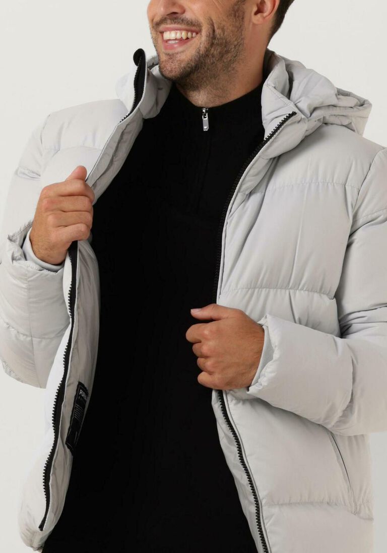 PUREWHITE gebroken wit purewhite gewatteerde jas short padded jacket