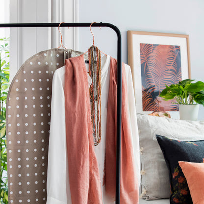 Housse pour vêtements à suspendre Rivoli L taupe