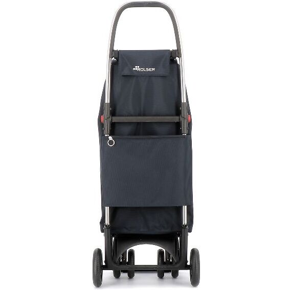 Chariot de course pliable 4 roues Rolser I-Max 43 L, gris foncé