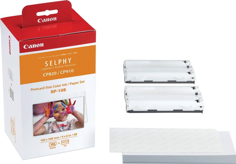 Canon RP-108 Inktcartridge - Kleur + 108 Papiersheets