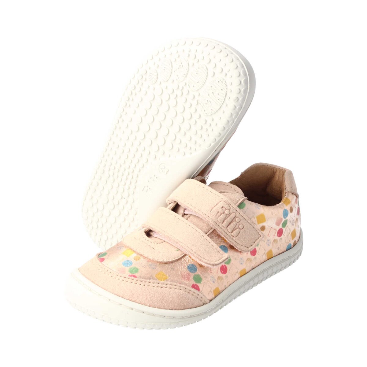 3048-22 multi. AXOLOTL Dots nappa leather velcro Weite/M