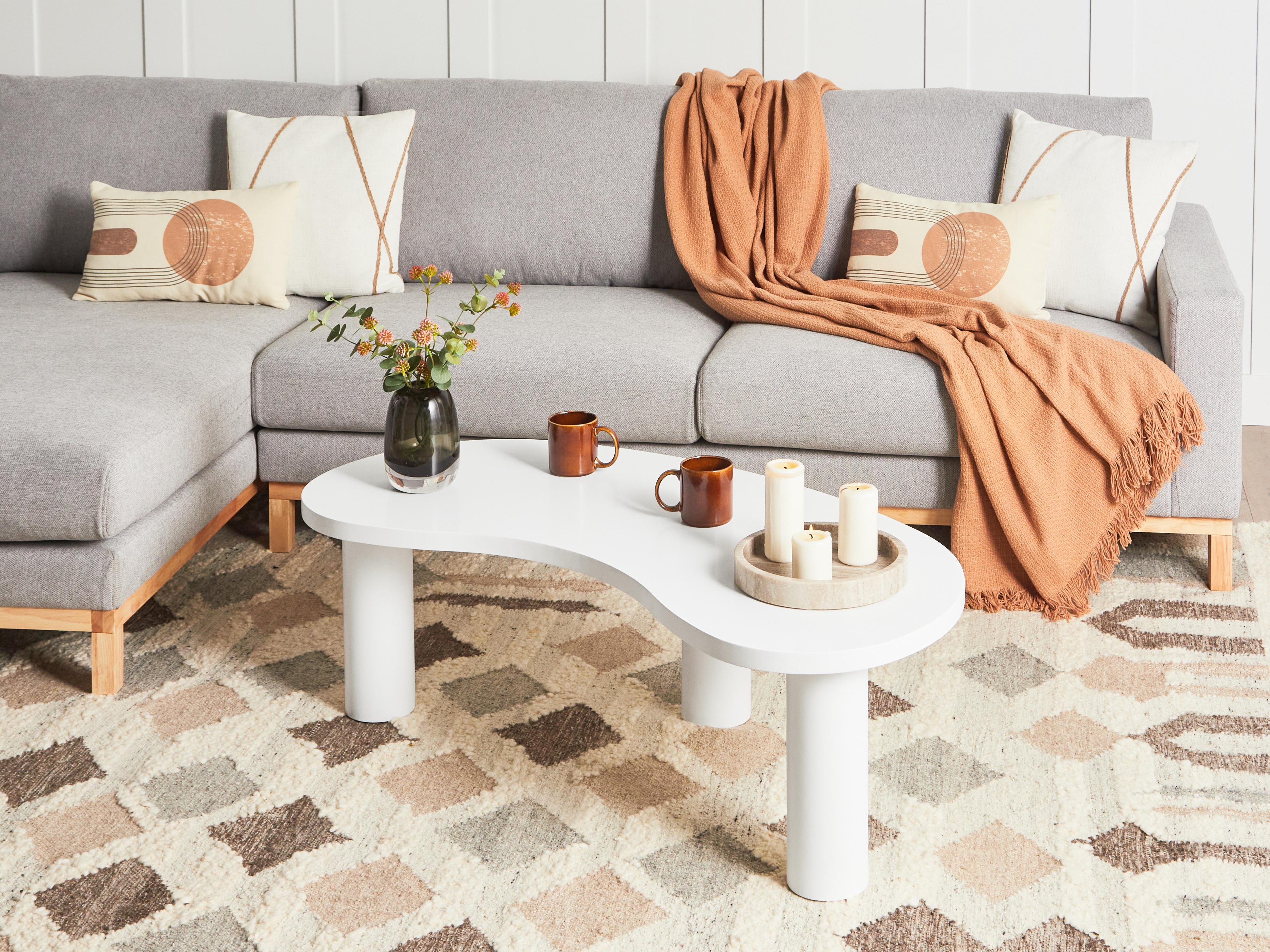Salontafel AUBURN Wit