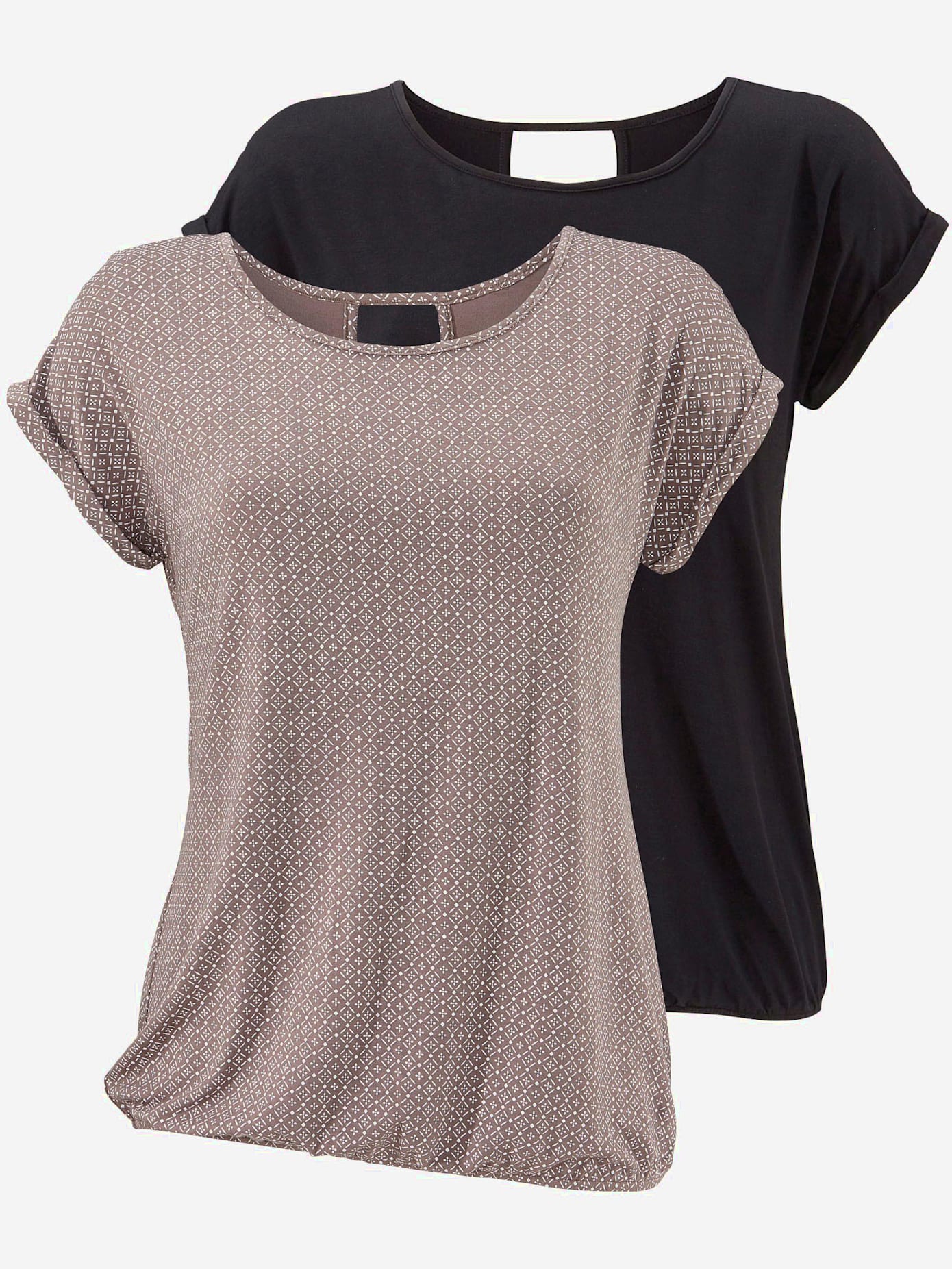 Lot de 2 t-shirts lascana