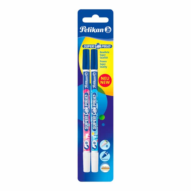Pelikan - 2 Tintenlöscher Super Pirat - breit - 1 Stück