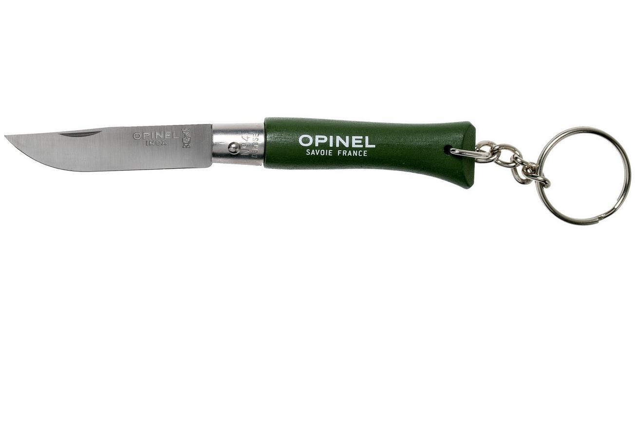 Opinel zakmes No. 04RV Keyring zakmes, Khaki
