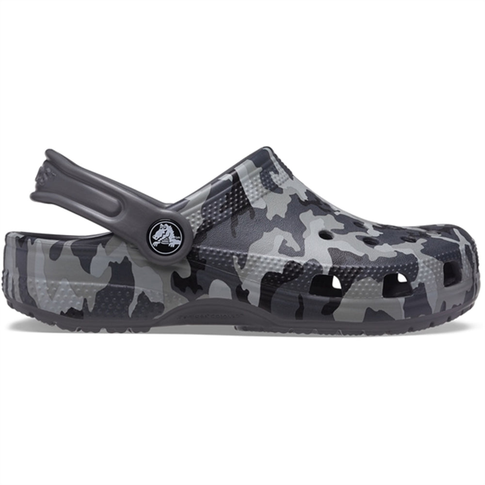 Køb Crocs Classic Camo Clog Black/Grey