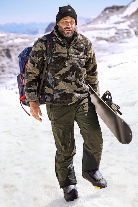 JAY-PI Teddy-Skijacke, Skiwear, Outdoor, windabweisend, Camouflage,