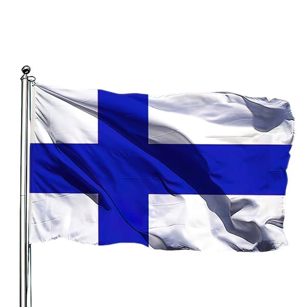 Finland Flagg - 150 x 90 cm