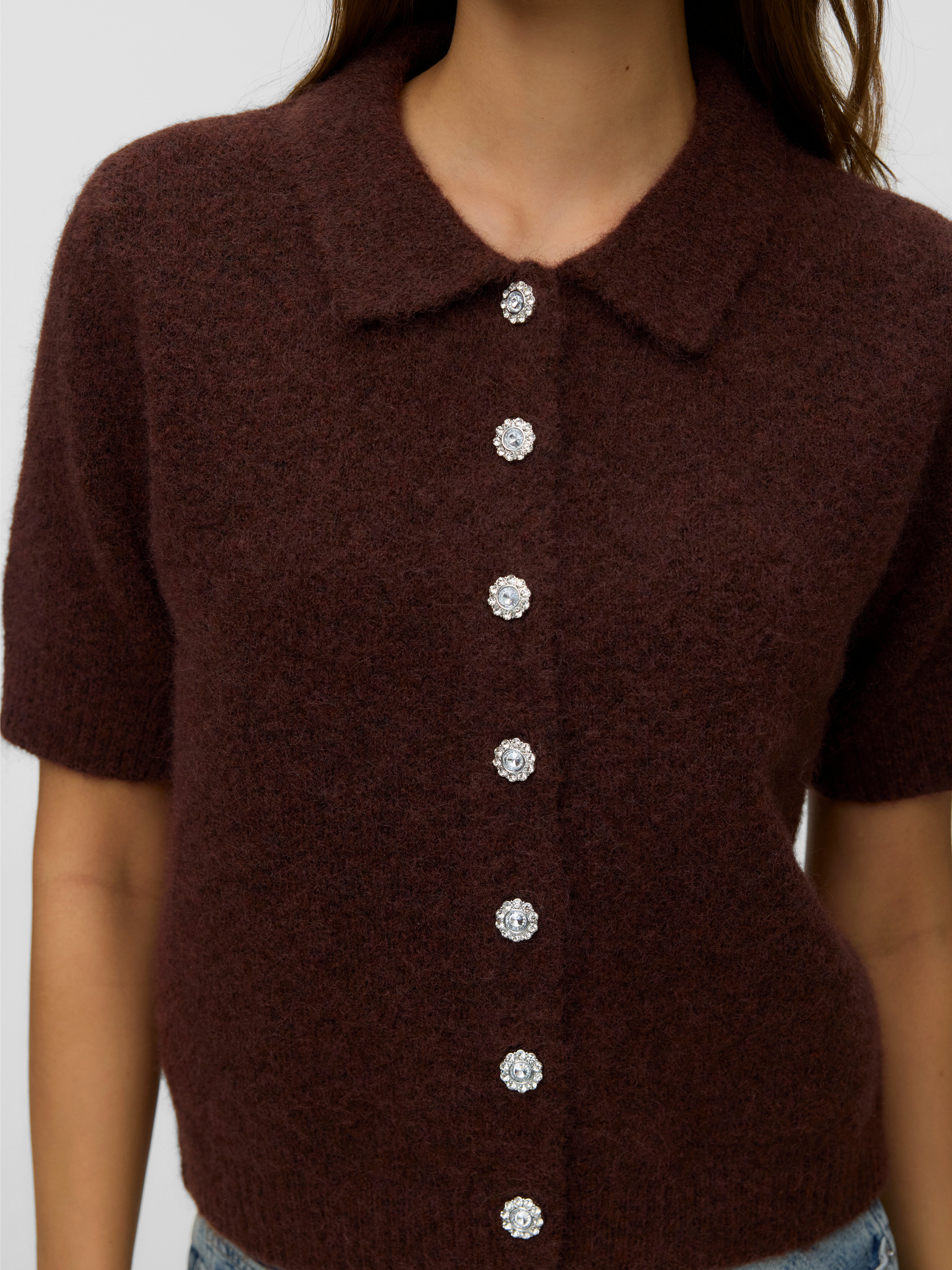 VMELLY Gebreid vest
