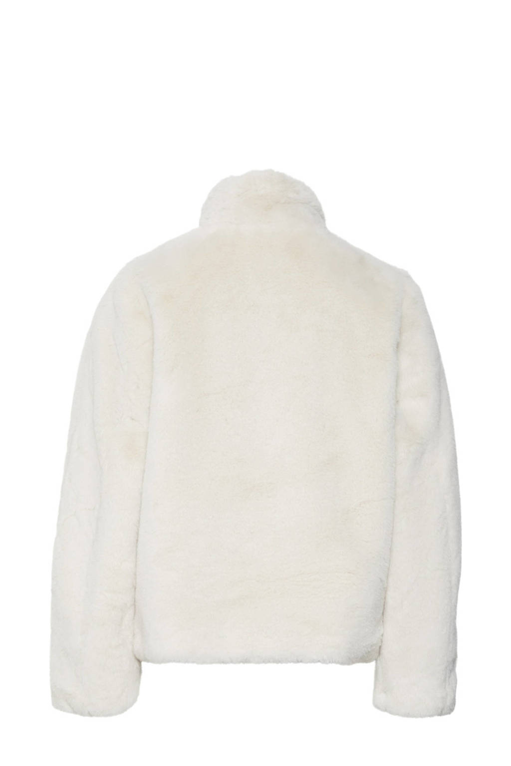 VERO MODA GIRL imitatiebont winterjas VMSONJAEVA offwhite