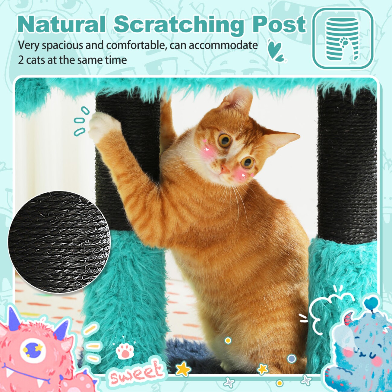 Pawz Road Monster 2-in-1 Katzenhaus