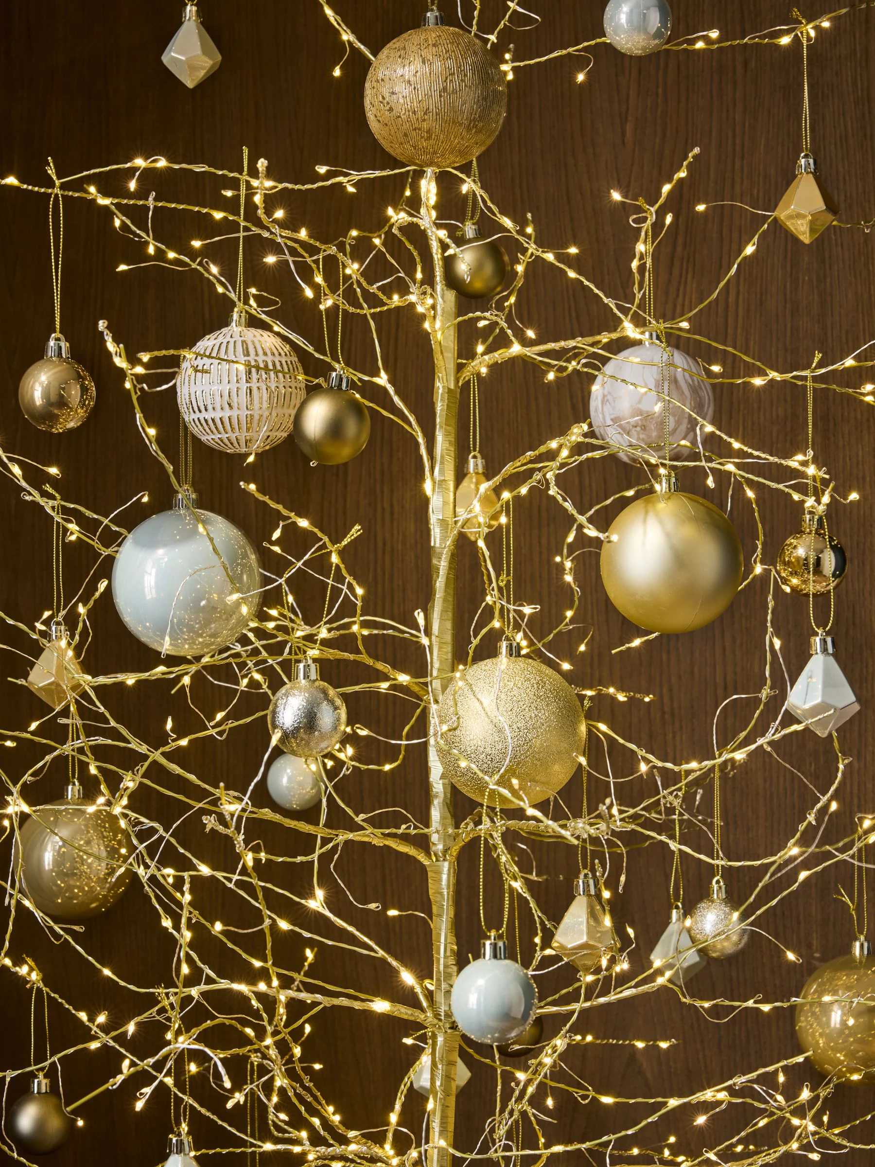 Set van 50 onbreekbare kerstballen