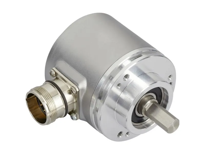 Posital Fraba Absolut Drejefølere 1 stk UCD-S101B-1213-L060-PRL Magnetisk Spændeflange 58 mm