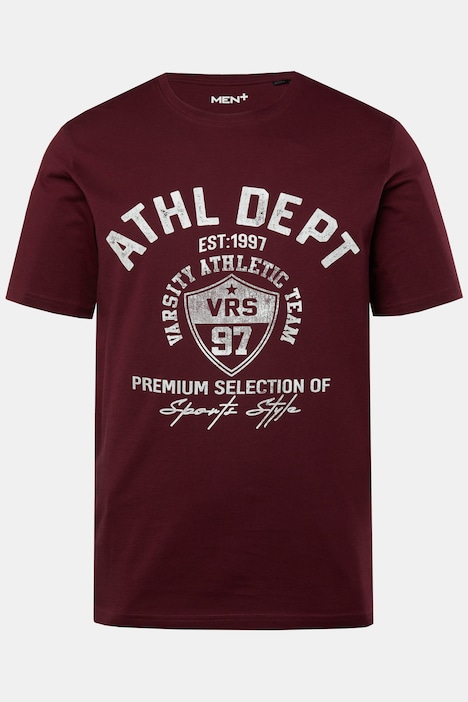 Men+ T-Shirt, Halbarm, Druck vorne, bis Gr. 8 XL
