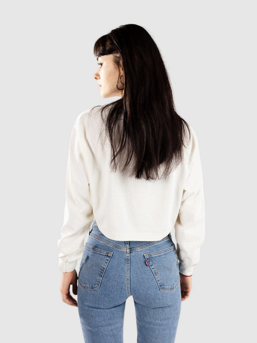 RIPNDIP Long Nermal Cropped Long Sleeve T-Shirt dye