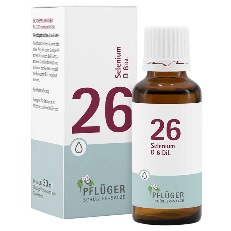 Biochemie Pflüger 26 Selenium D 6 Tropfen, 30 ml