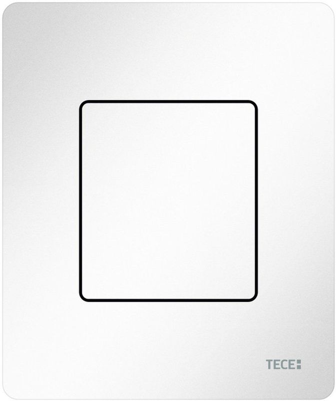 TECE - Filo Solid - Urinoir Drukplaat - Glans Wit - Instelbaar Spoelvolume 1,2 of 4 Liter